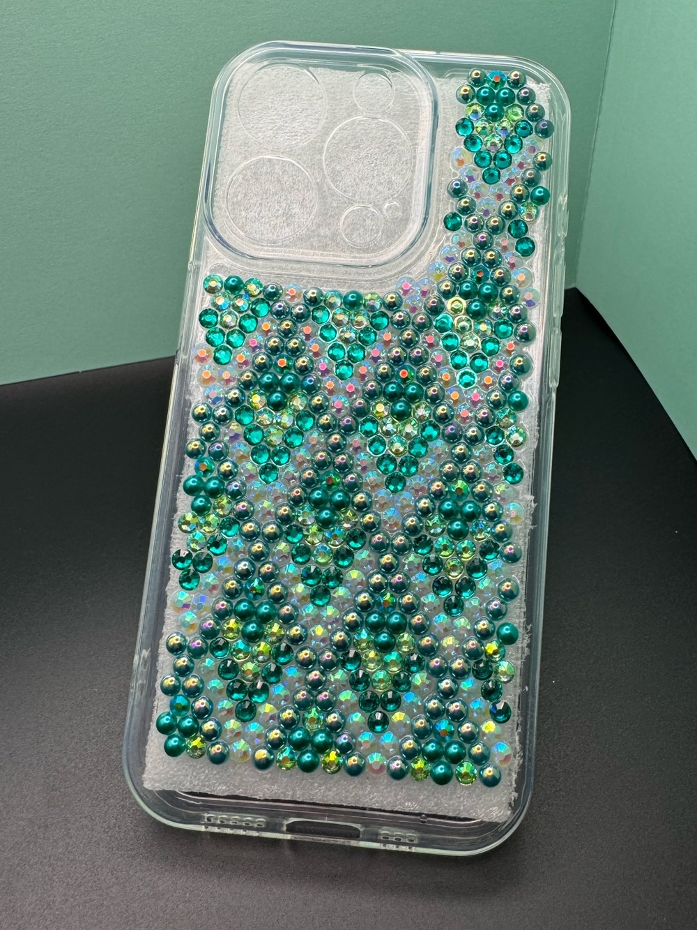 Rhinestone iPhone 15 Pro Case